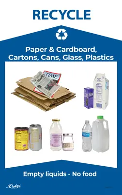 Recycling Label 10x16