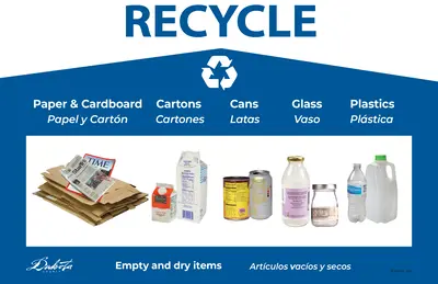 Recycling Label 17x11