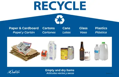 Recycling Label 17x11