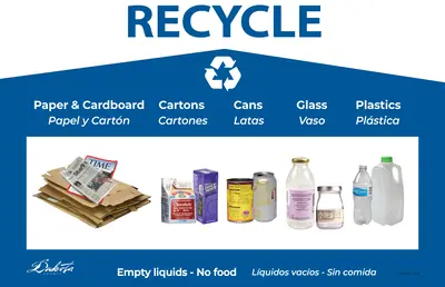 Recycling Label 17x11