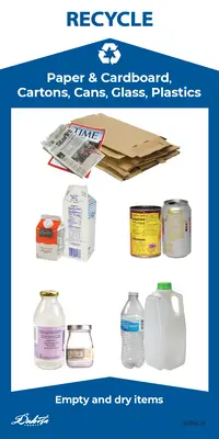 Recycling Label 5x10