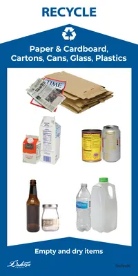 Recycling Label 5x10