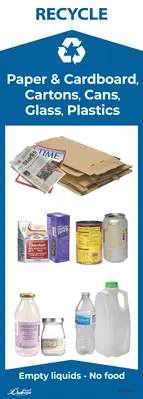 Recycling Label 5x14
