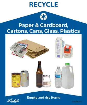 Recycling Label 5x6