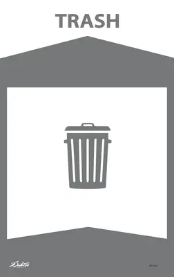 Trash Label 10x16